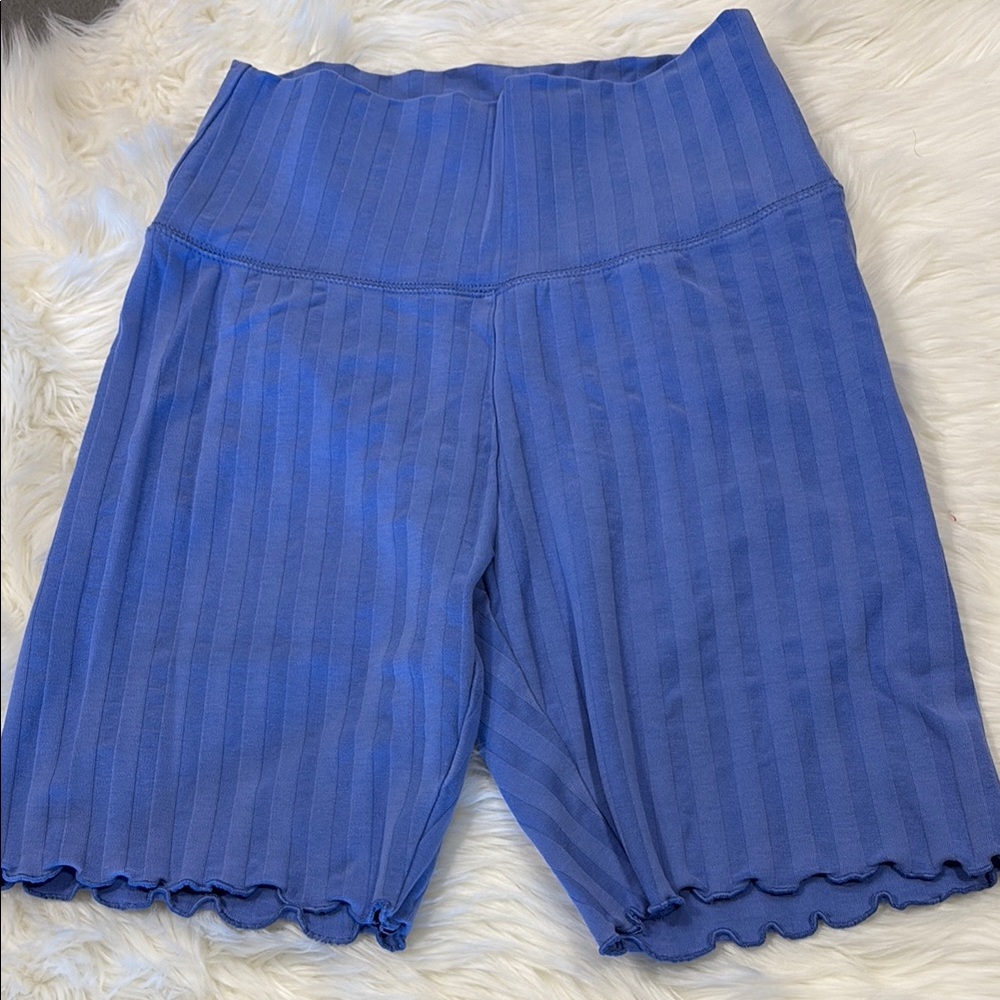 Blue Women's Bike Shorts